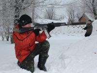 Зимий лазертаг Оренбург.