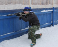 Зимий лазертаг Оренбург.