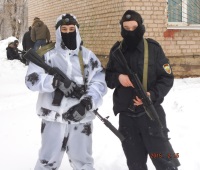 Зимий лазертаг Оренбург.