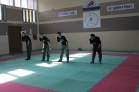 Встреча обладателя 8 дана каратэ Сергея Бадюка и Сергея Тыщенко